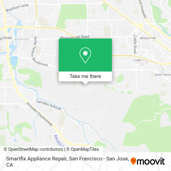 Smartfix Appliance Repair map