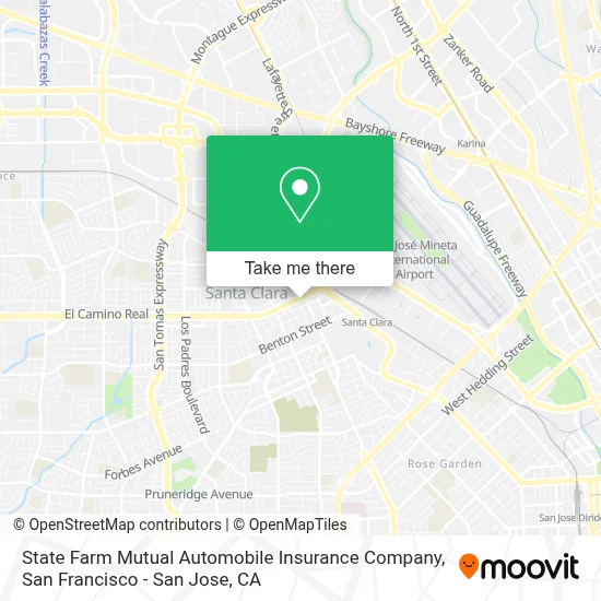 State Farm Mutual Automobile Insurance Company map