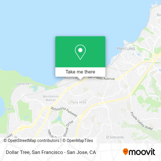 Dollar Tree map