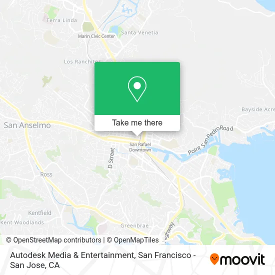 Autodesk Media & Entertainment map