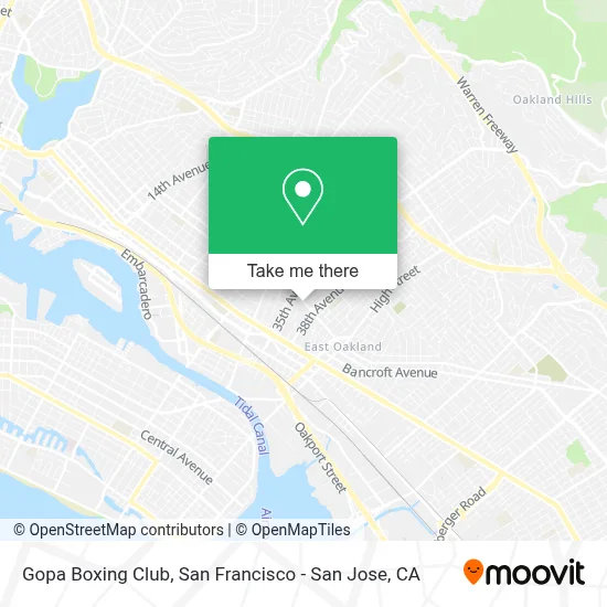 Gopa Boxing Club map
