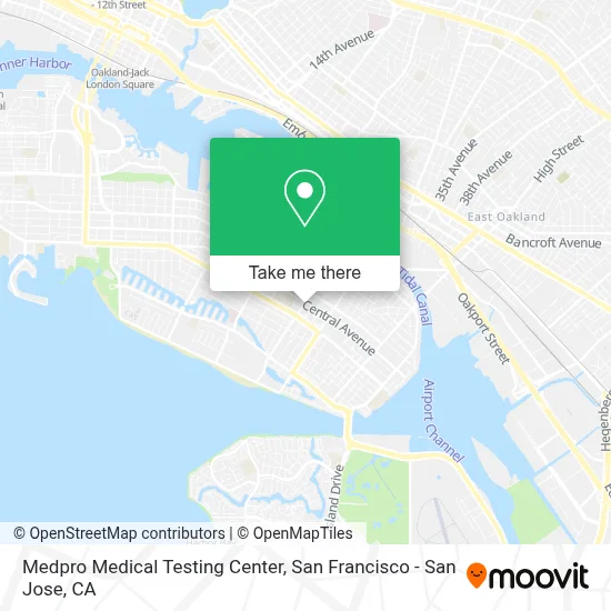 Medpro Medical Testing Center map