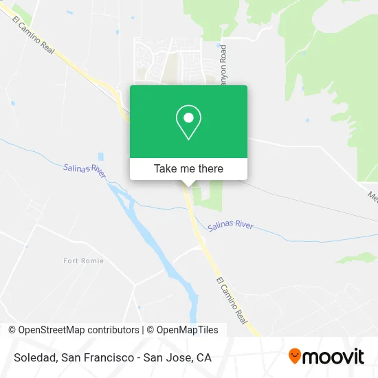 Soledad map