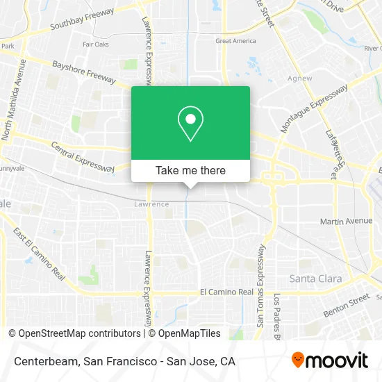 Centerbeam map