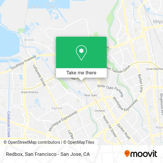 Redbox map