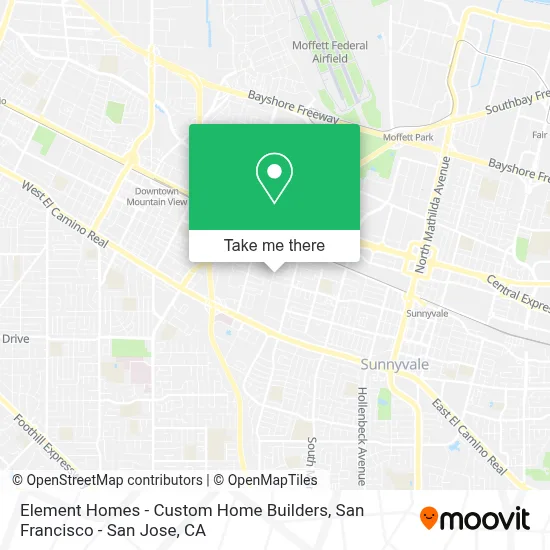Element Homes - Custom Home Builders map