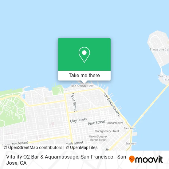Vitality O2 Bar & Aquamassage map