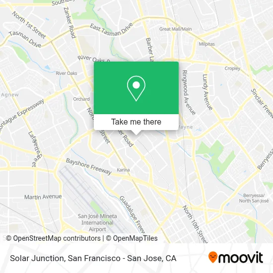 Solar Junction map