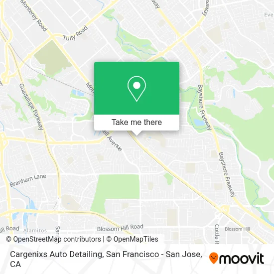 Cargenixs Auto Detailing map