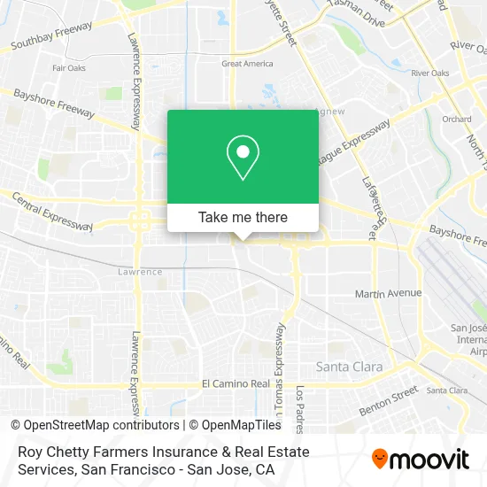 Roy Chetty Farmers Insurance & Real Estate Services map