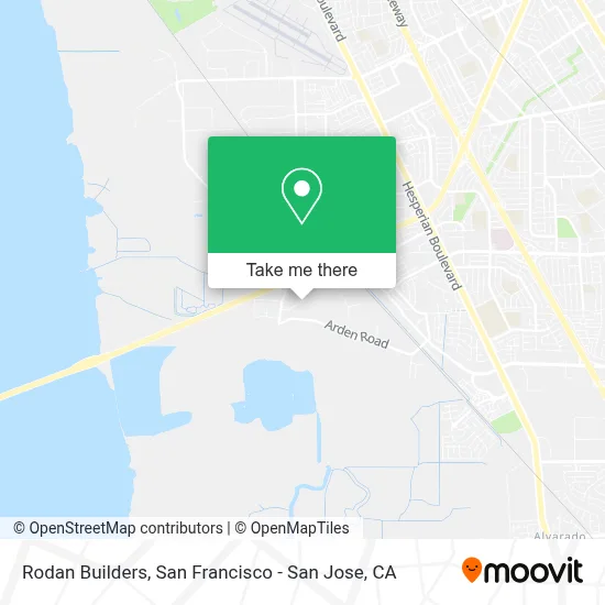 Rodan Builders map