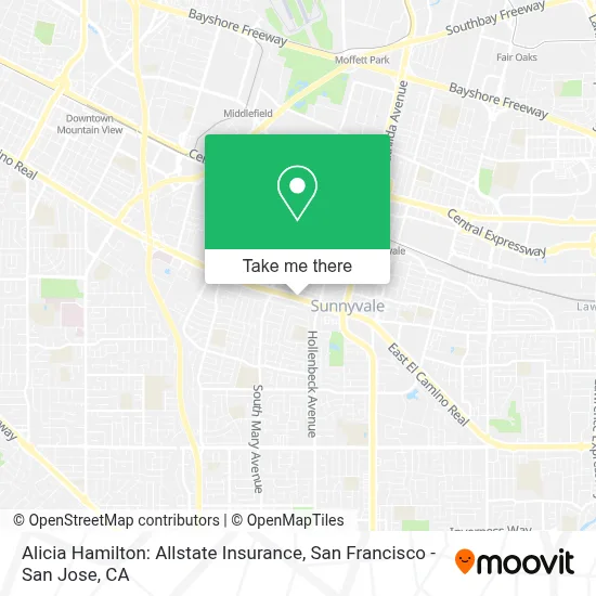 Alicia Hamilton: Allstate Insurance map