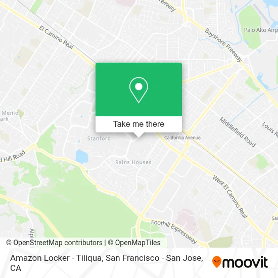Amazon Locker - Tiliqua map