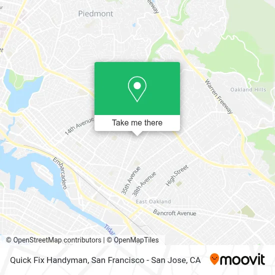 Quick Fix Handyman map