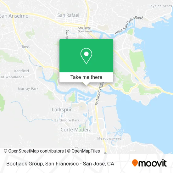 Bootjack Group map