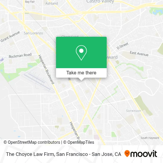 The Choyce Law Firm map