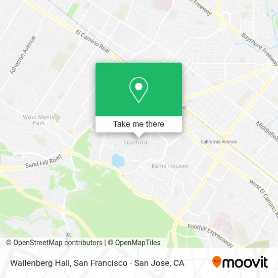 Wallenberg Hall map