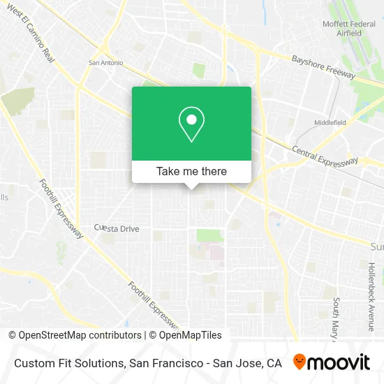 Custom Fit Solutions map