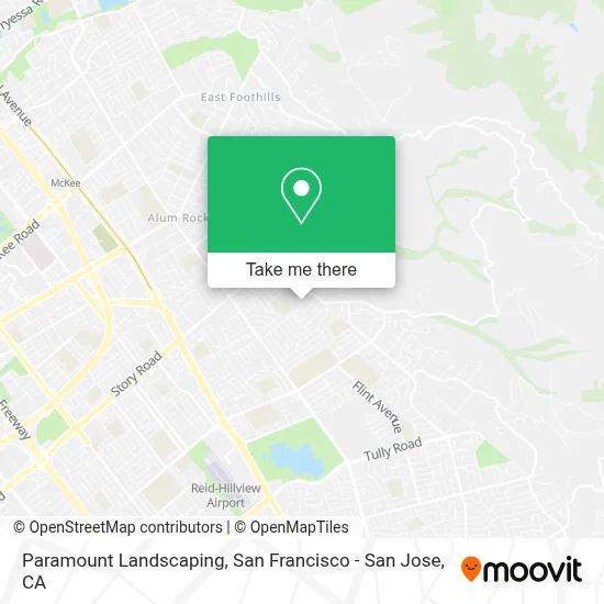 Paramount Landscaping map