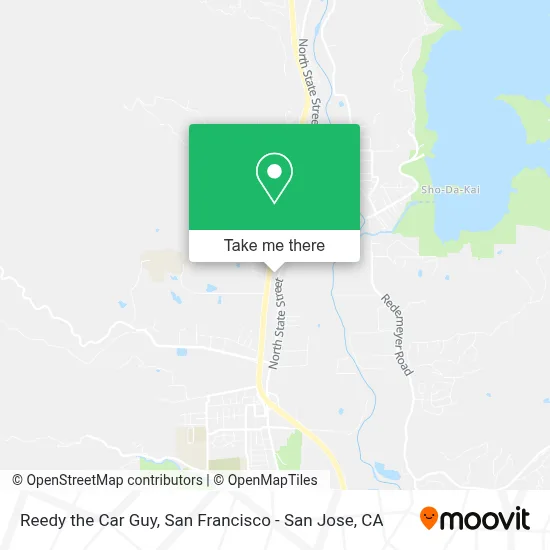 Reedy the Car Guy map
