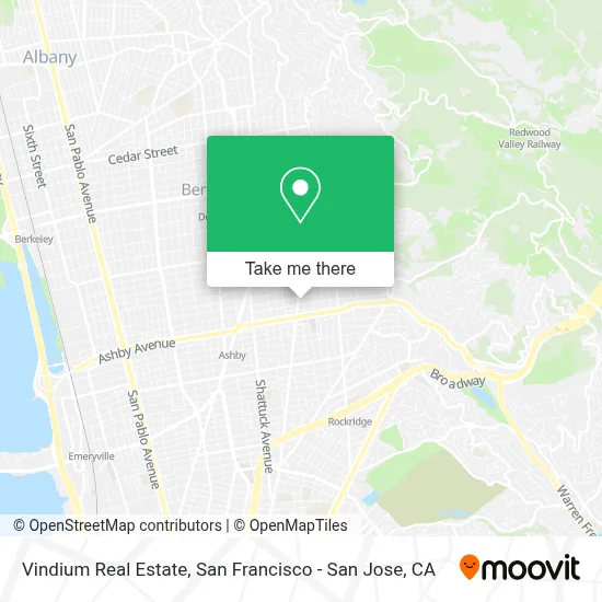 Vindium Real Estate map