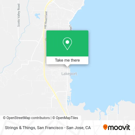 Strings & Things map