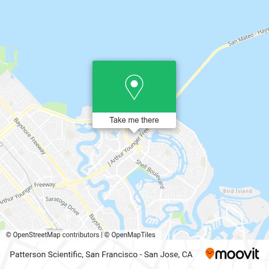 Patterson Scientific map