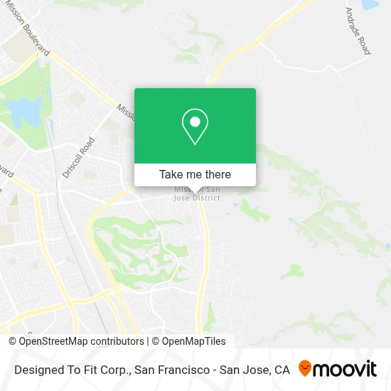 Designed To Fit Corp. map
