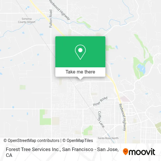 Forest Tree Services Inc. map
