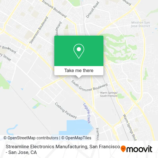 Streamline Electronics Manufacturing map