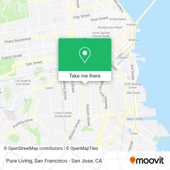 Pure Living map