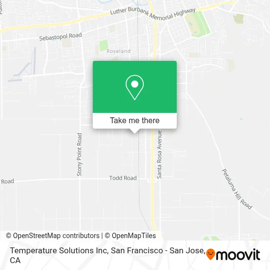 Temperature Solutions Inc map