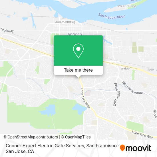 Conner Expert Electric Gate Services map