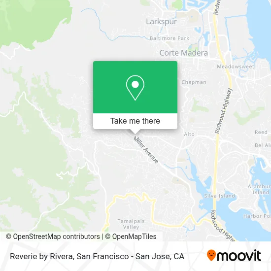 Reverie by Rivera map