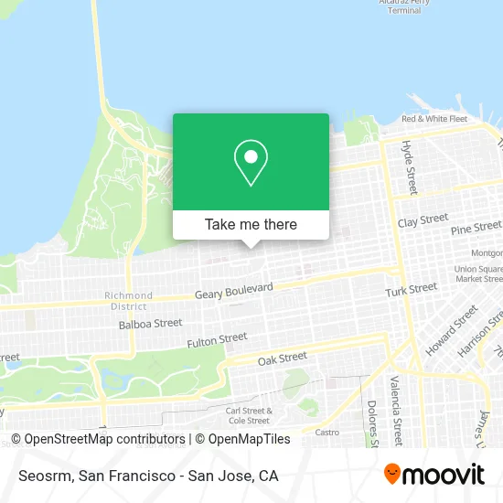 Seosrm map
