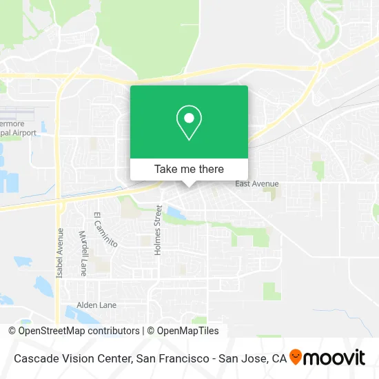 Cascade Vision Center map