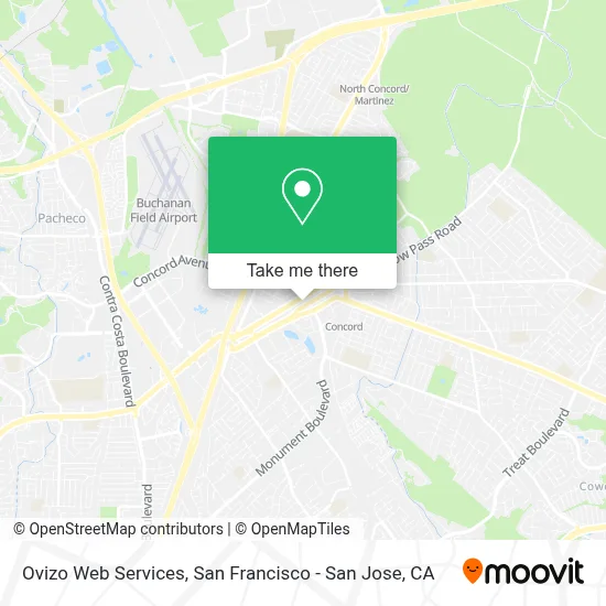 Ovizo Web Services map