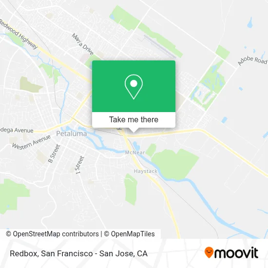 Redbox map