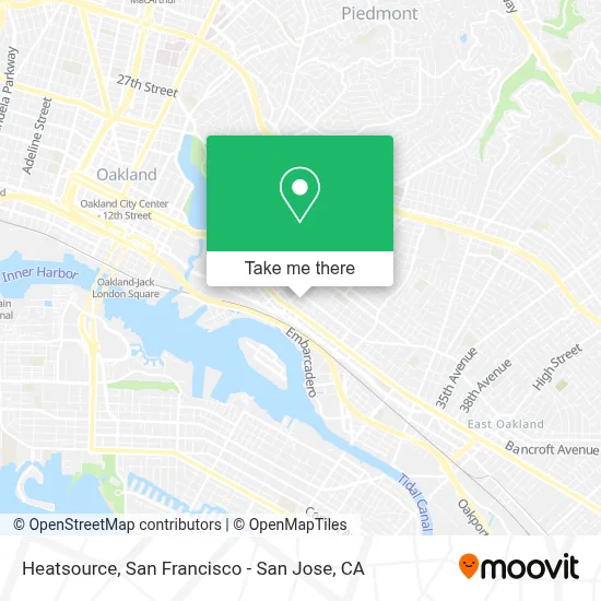 Heatsource map