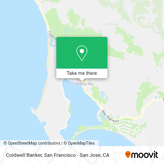 Coldwell Banker map