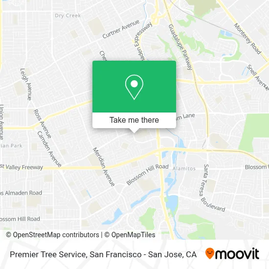 Premier Tree Service map