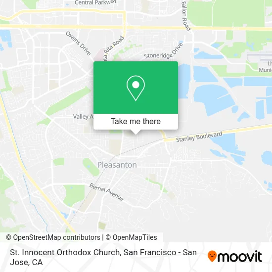 St. Innocent Orthodox Church map