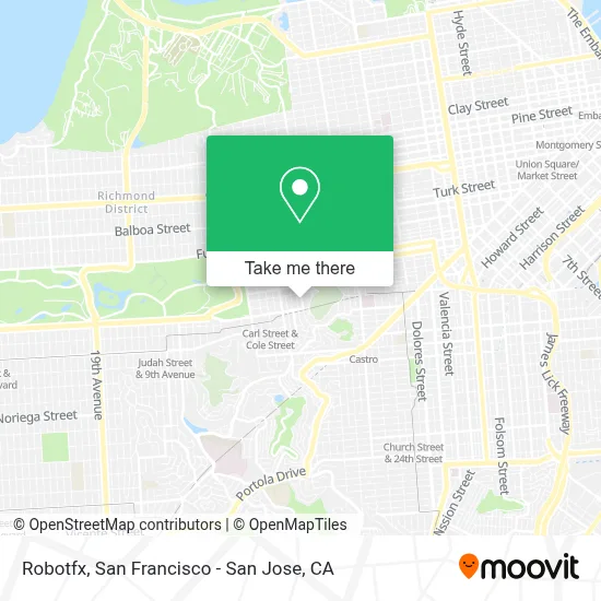 Robotfx map