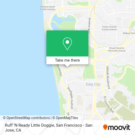 Ruff 'N Ready Little Doggie map