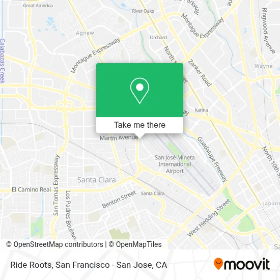 Ride Roots map