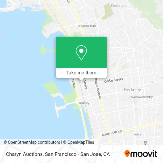 Charyn Auctions map