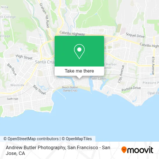 Andrew Butler Photography map