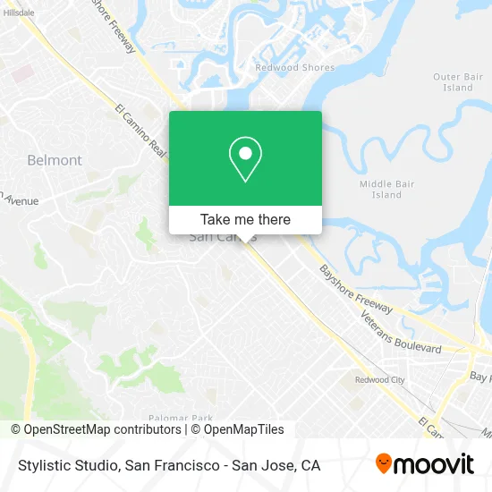 Stylistic Studio map