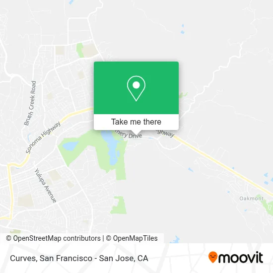 Curves map