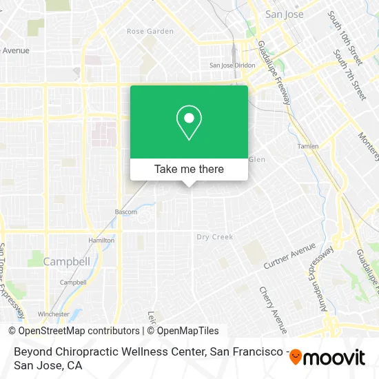 Beyond Chiropractic Wellness Center map